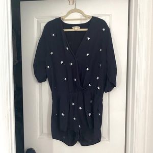 Anthropologie Cloth & Stone Star Romper